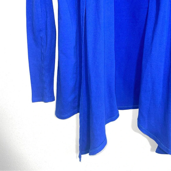 Fabletics Astoria Shrug Cobalt Blue Open Front Cardigan Xsmall Women’s - Picture 5 of 10